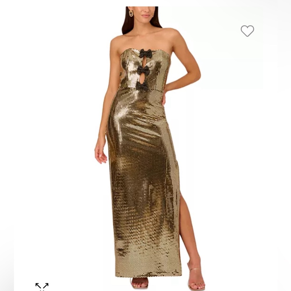 Like new
Liv Foster
Strapless Sequin Gown